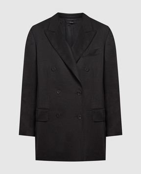 Tom Ford Black double-breasted jacket GI2915FAX1016