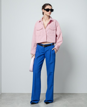 Coperni Blue pants made of wool COPP63835