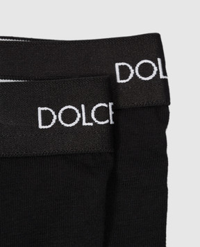 Dolce&Gabbana Children's set of black boxer briefs L4J701G7OCT