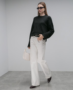 Theory Gray wool and cashmere jumper N0911711