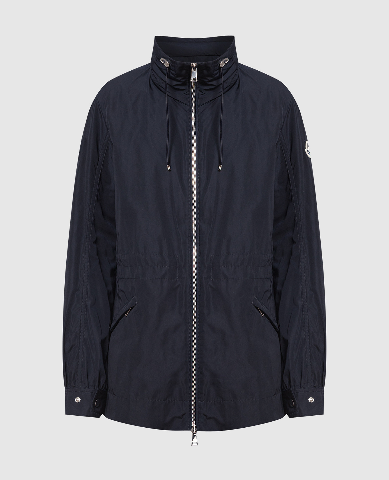 

Enet blue windbreaker with logo Moncler