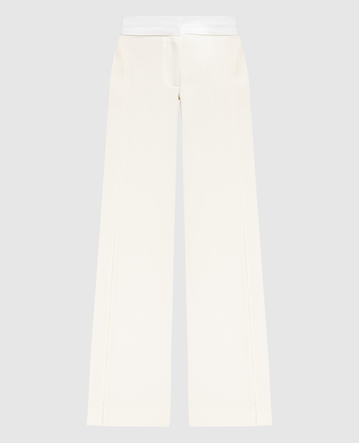 

White flared pants Victoria Beckham