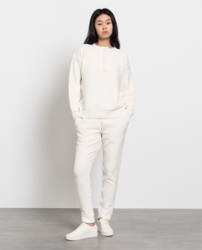 The Row Light beige joggers 6292Y538