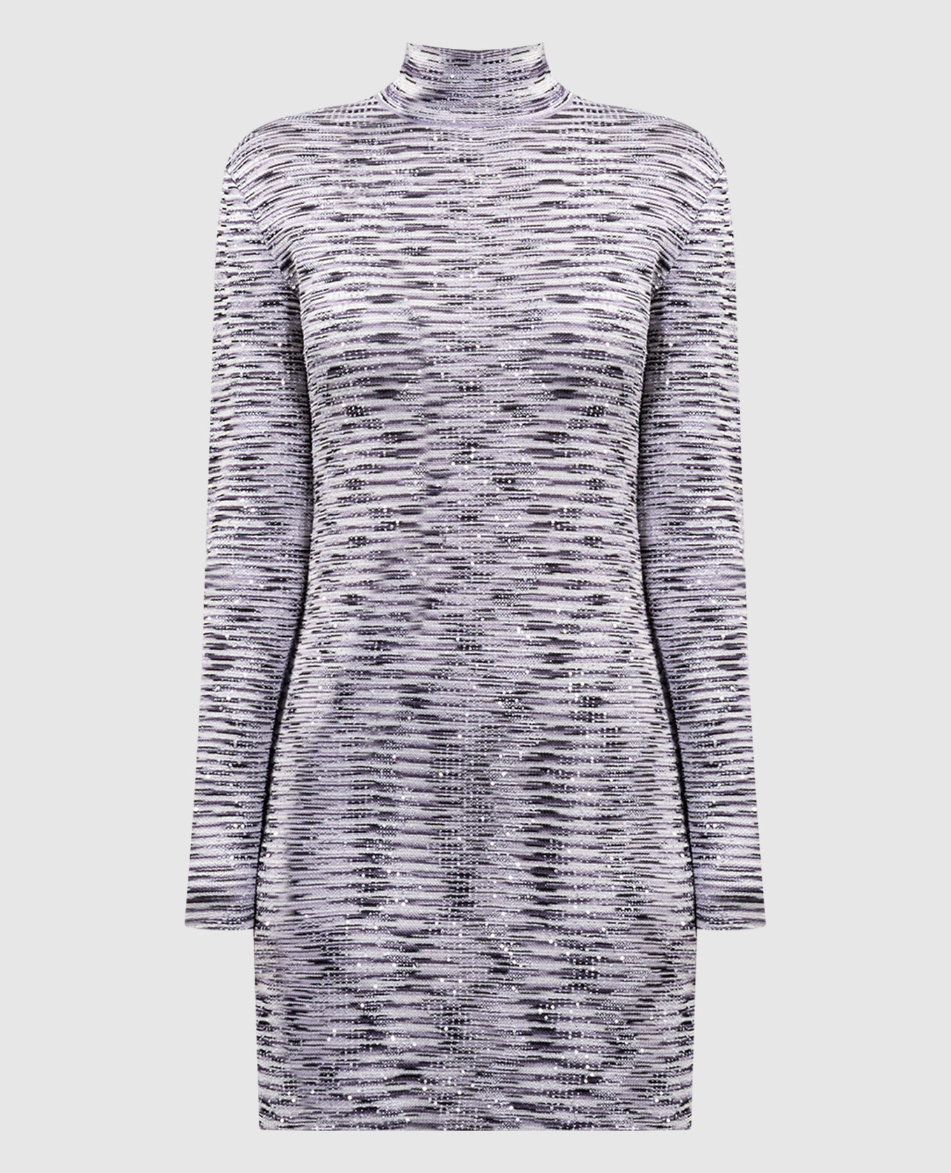 

White striped dress with sequins Missoni