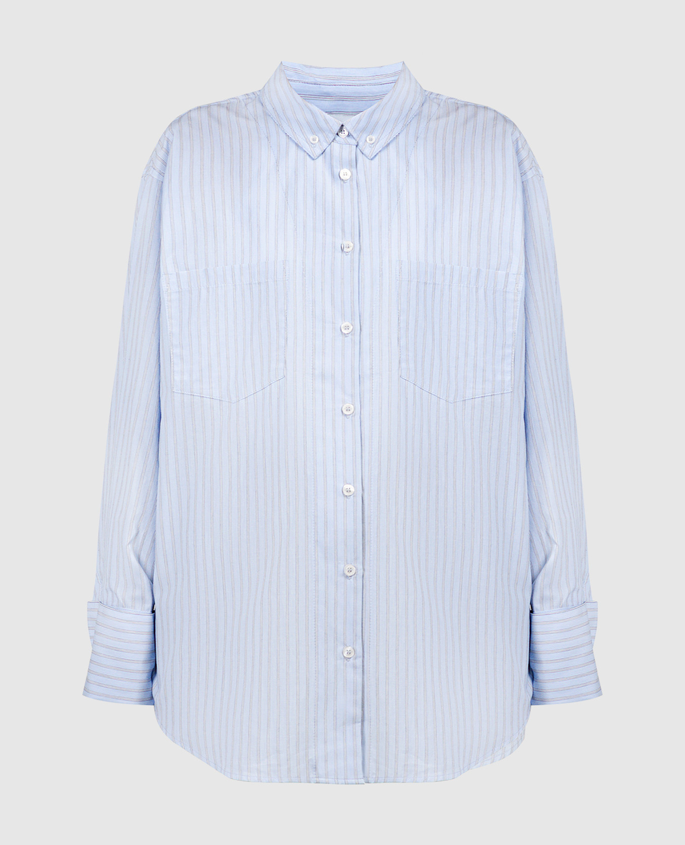 

CATHERINE blue striped shirt Anine Bing, Light blue