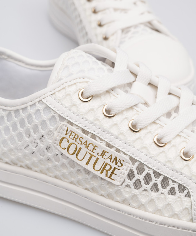 スニーカー Versace Jeans Couture 74VA3SK2 ZS678 Sneakers Versace Jeans Couture - White Court 88 sneakers with logo