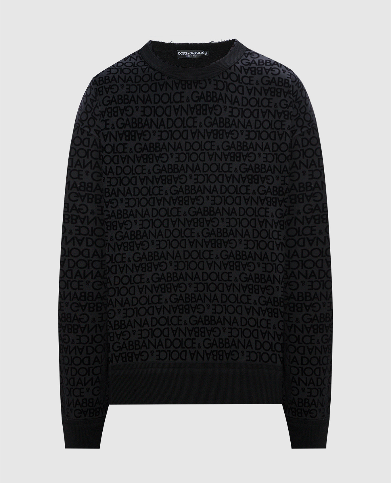 

Black logo sweatshirt Dolce&Gabbana