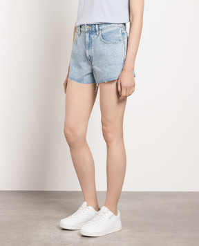 SLVRLAKE Farrah Short Blue Denim Shorts SS21FARS707STMWN