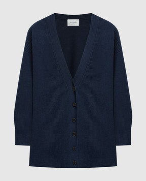 Ballantyne Blue woolen cardigan B1K3027W114
