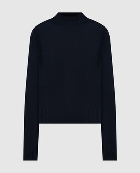 Jil Sander Blue sweater made of wool J40GP0127J14653
