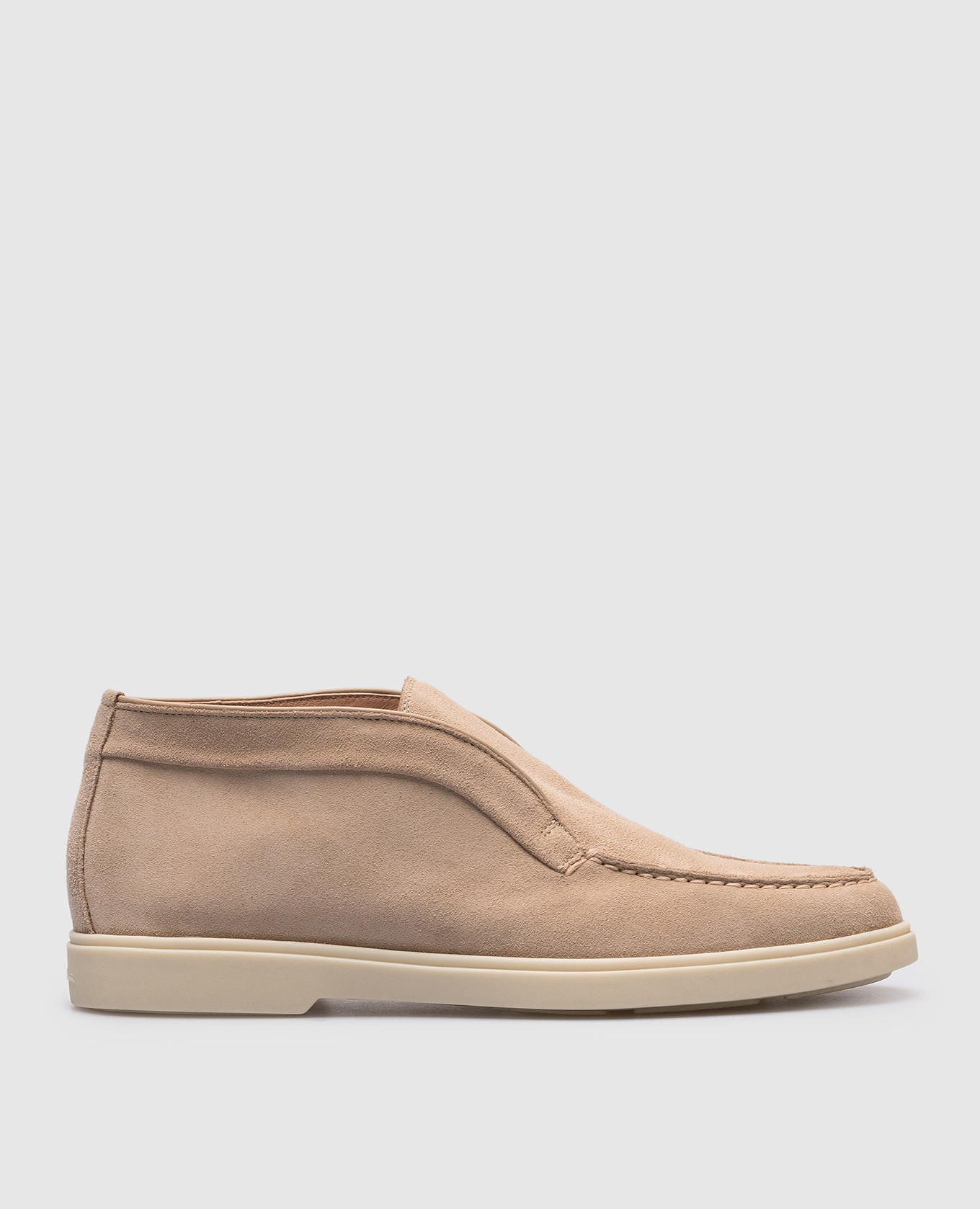 

Beige suede deserts Santoni