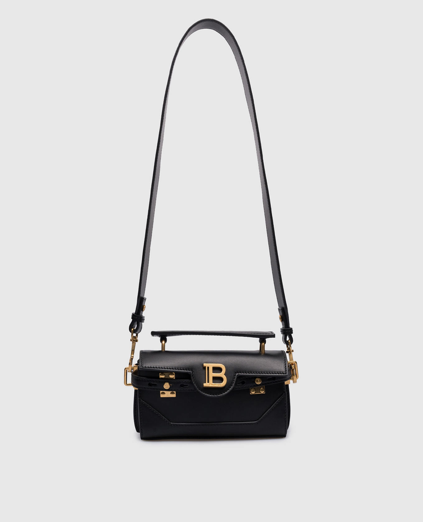 ショルダーバッグ・ポシェット BALMAIN Women Messenger Bags FN1KJ997TJGH GFE black Balmain - B-Buzz 19 black leather messenger bag CN1AE742LAVE