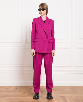 Dondup Pink pants made of wool DP661WS0110DXXX