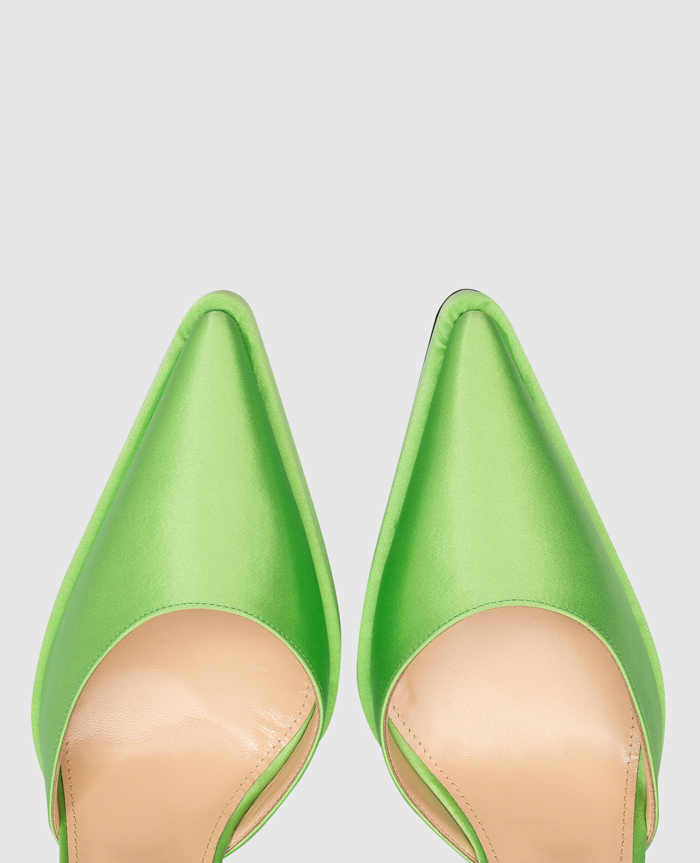 

Green sandals with crystals Mach&Mach