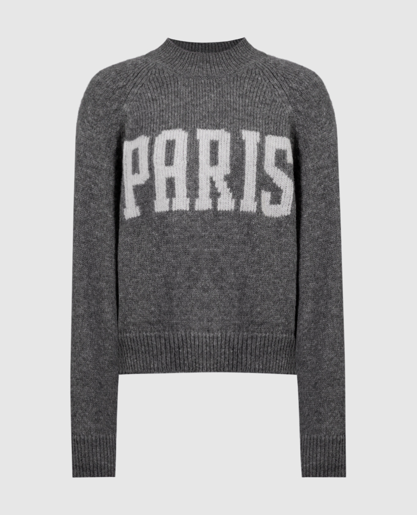 

Gray Kendrick patterned wool and cashmere sweater Anine Bing, Grey