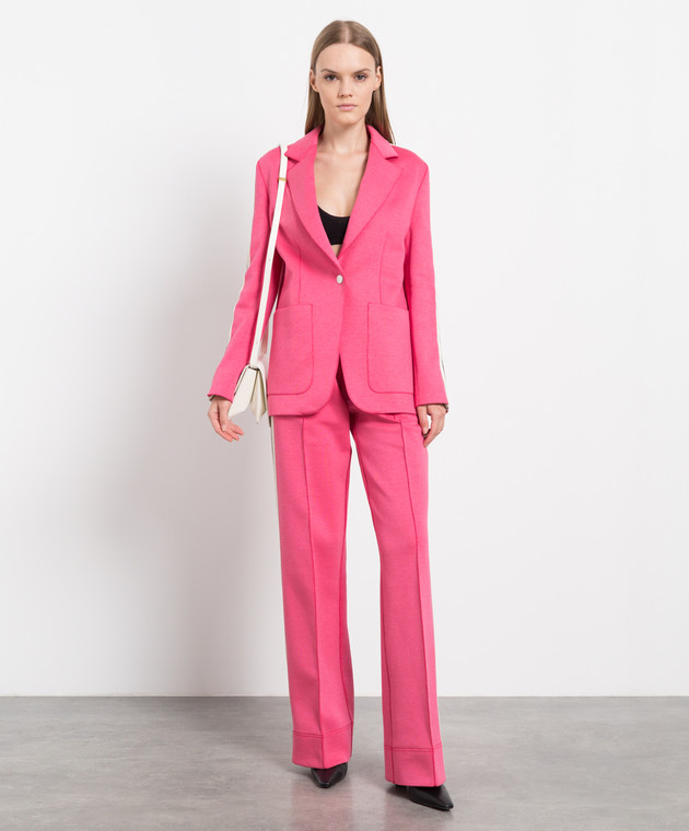 スーツ PALM ANGELS Women Suit Jackets PWEN013F23FAB0016103 Beige Palm Angels Blazers, sport coats and suit jackets for Women
