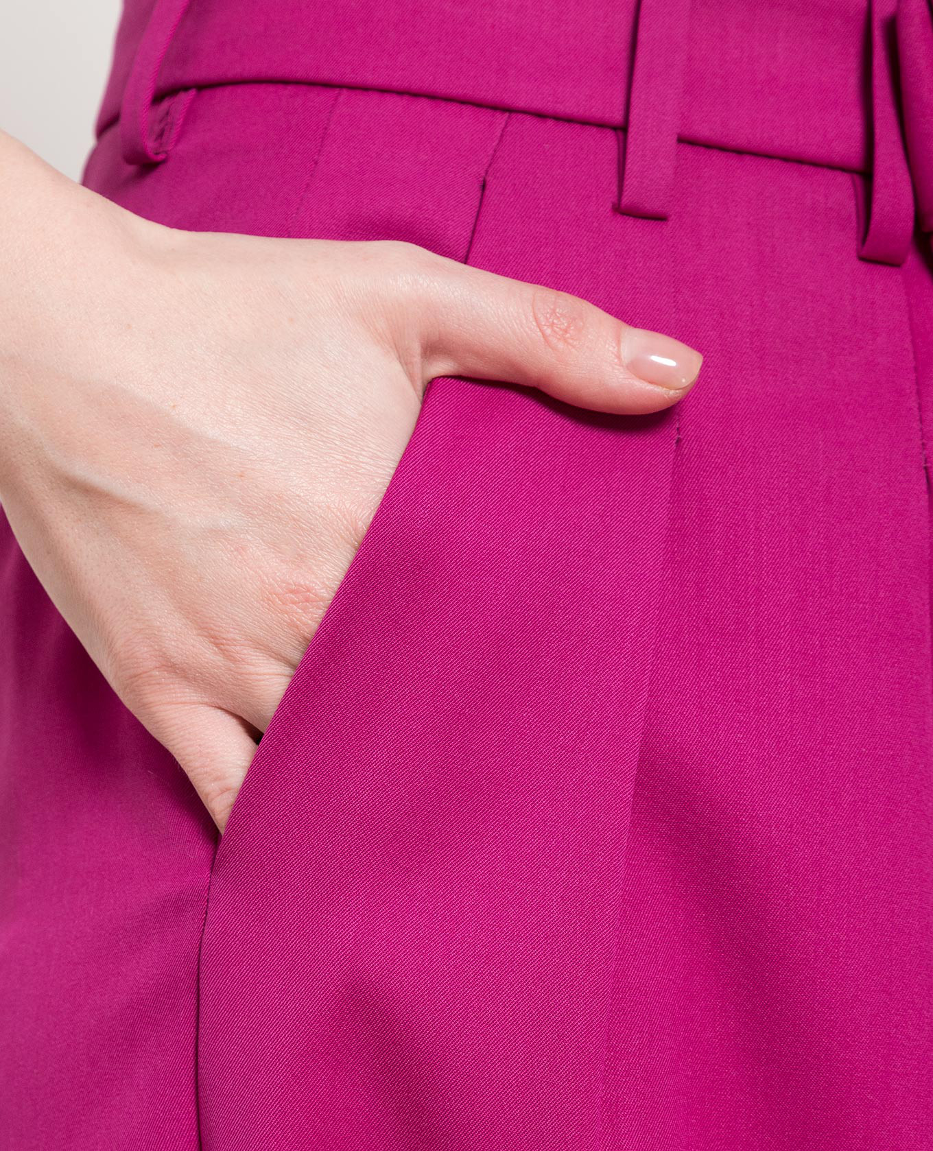 Pink pants made of wool Dondup 5