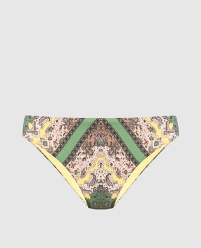Twinset Swimwear panties in a paisley print 231LMMV66
