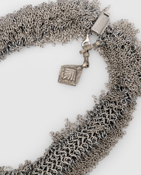 Marc Le Bihan Silver choker BRA126