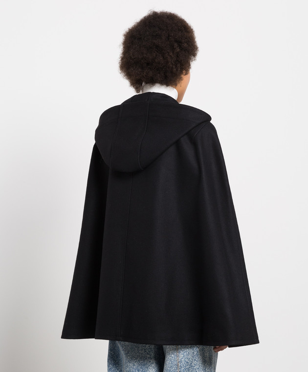 Versace Jeans Couture - Black cape 73HAT420N0141 - shop with