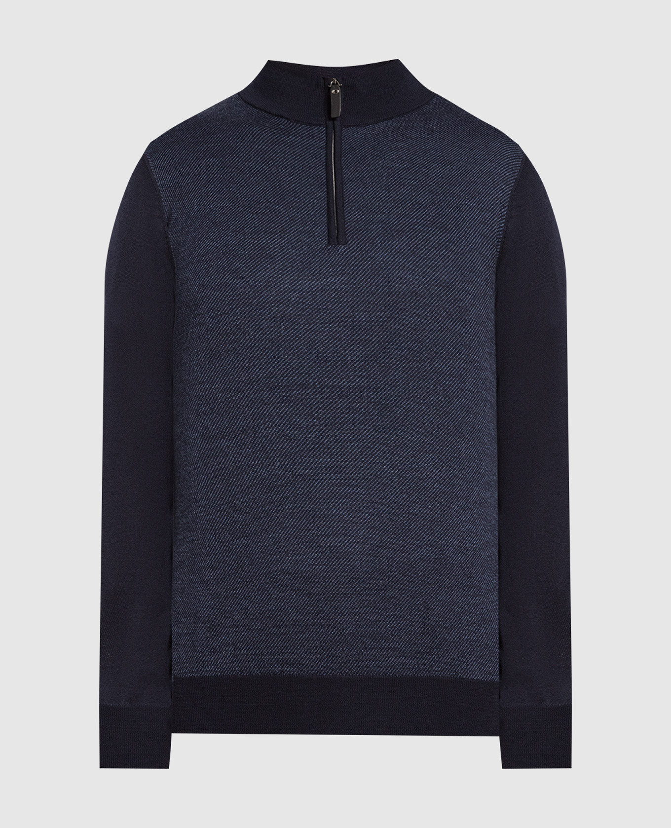 

Blue woolen jumper Canali, Синий