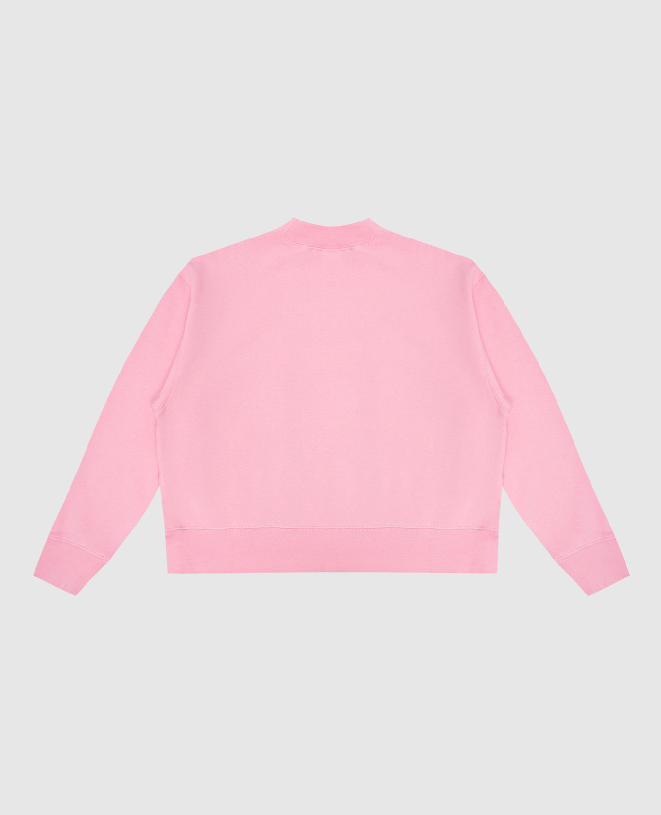 

Children's pink sweatshirt with Flame logo print Palm Angels