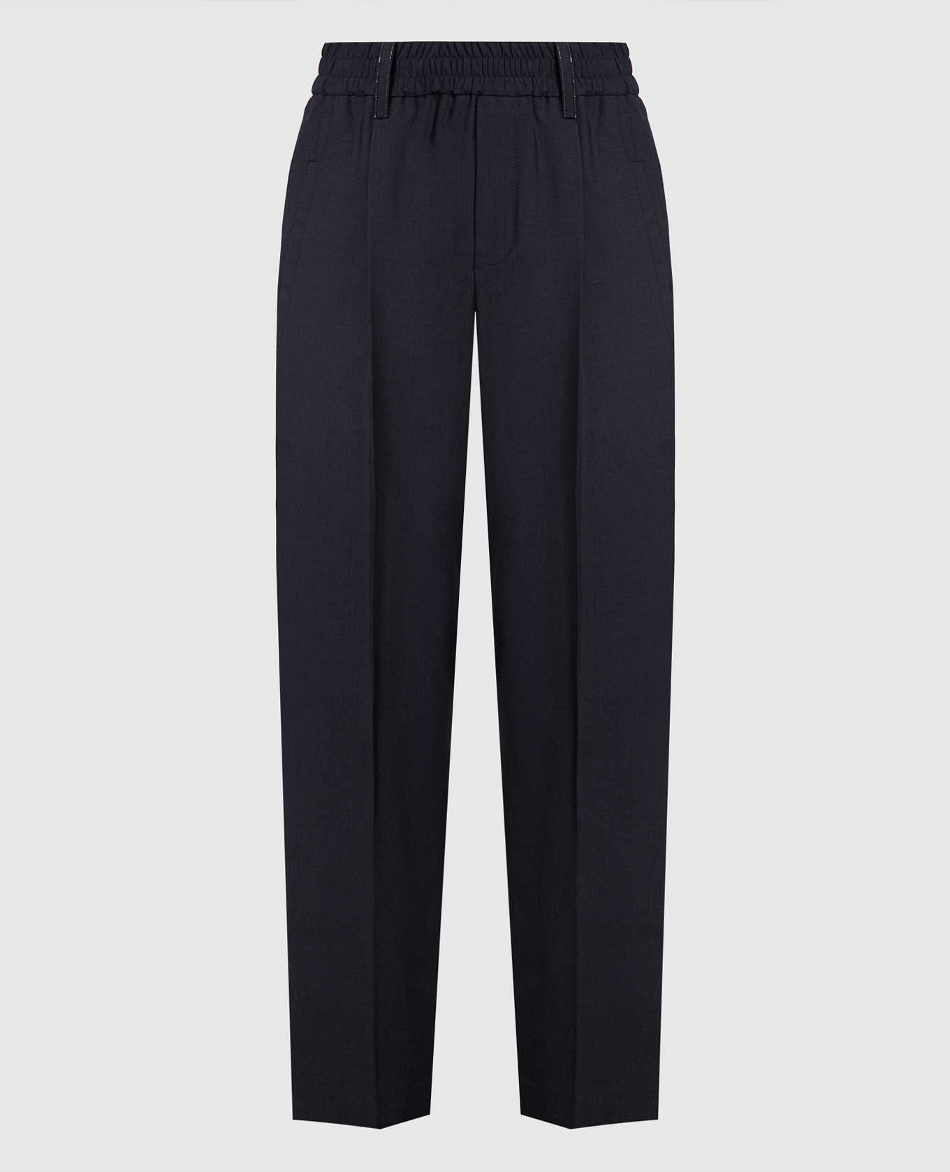 

Gray pants with monil chain Brunello Cucinelli, Grey