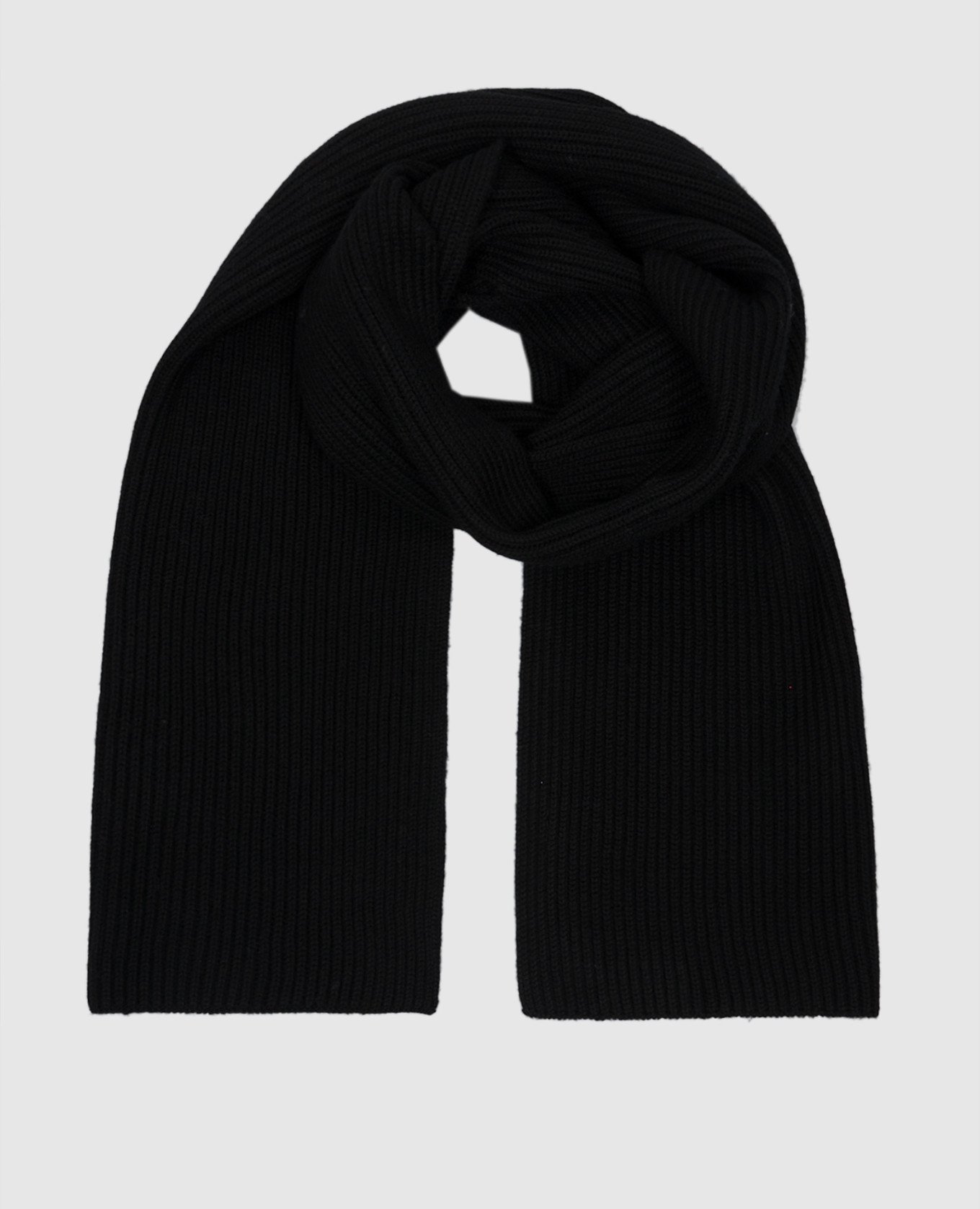 

Rigg black wool scarf Nicholson