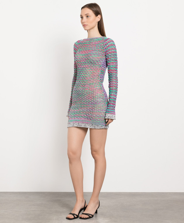 The Attico - Knitted mini dress 232WCA192KC062 - shop with European  delivery at Symbol