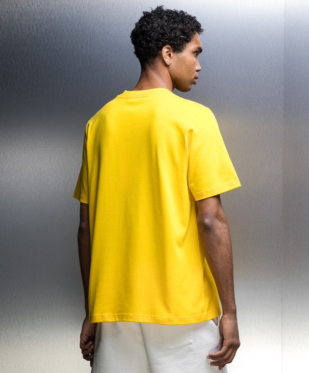 Tシャツ・カットソー Casablanca MF23 JTS 001 17 GRATITUDE PRINTED T-shirt Casablanca - Yellow T-shirt Gratitude with a print