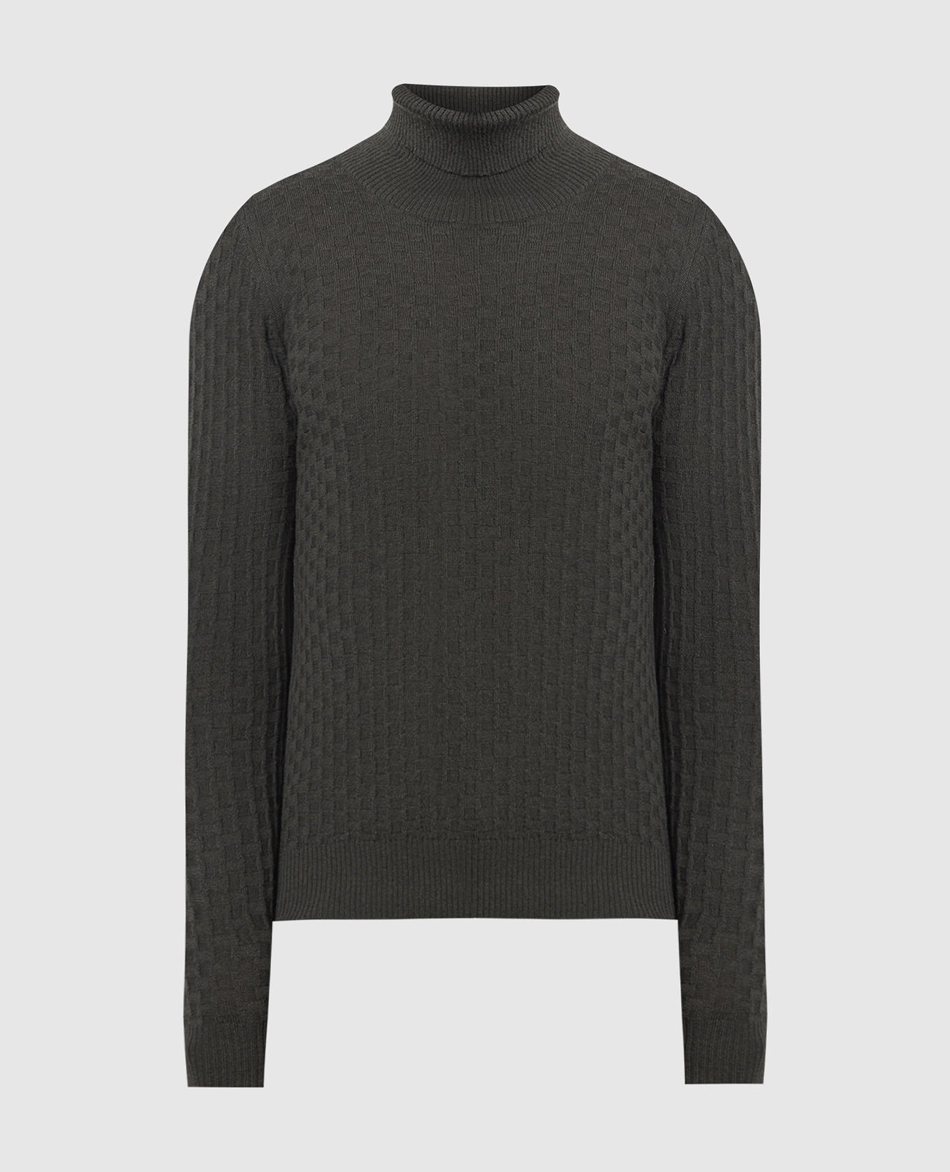 

Green wool and cashmere golf D'Uomo Milano