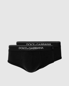 Dolce&Gabbana Brando black briefs set M9C05JONN95