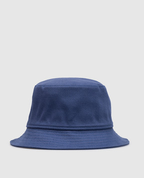 Borsalino Blue panama with logo B32089EC0054