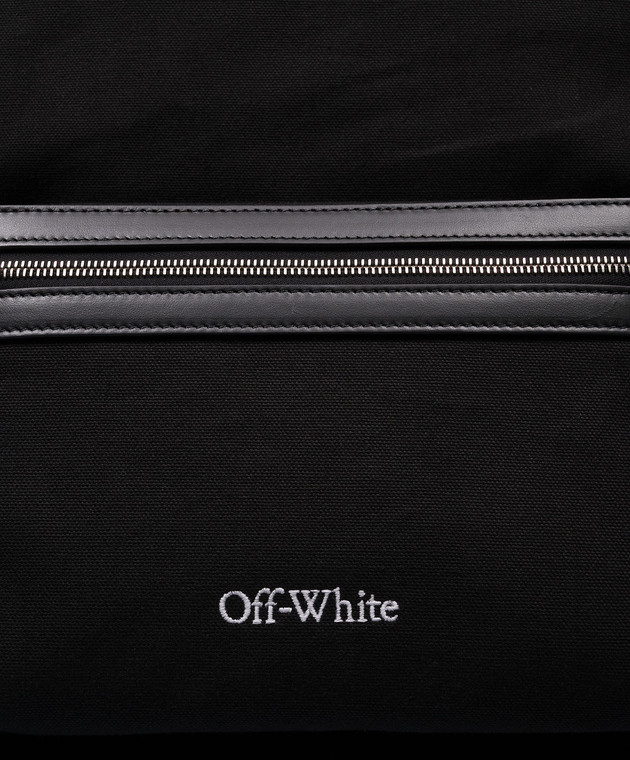 Off-White - Black Core backpack with logo embroidery