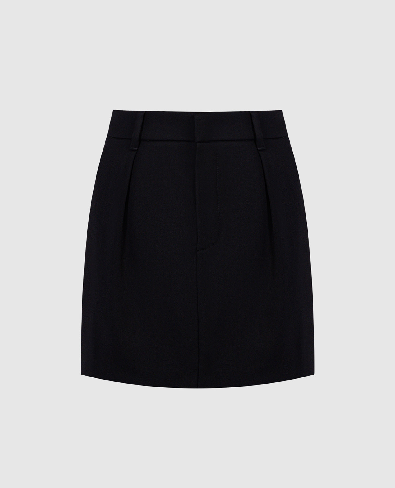 

Black skirt with monil chain Brunello Cucinelli, Черный