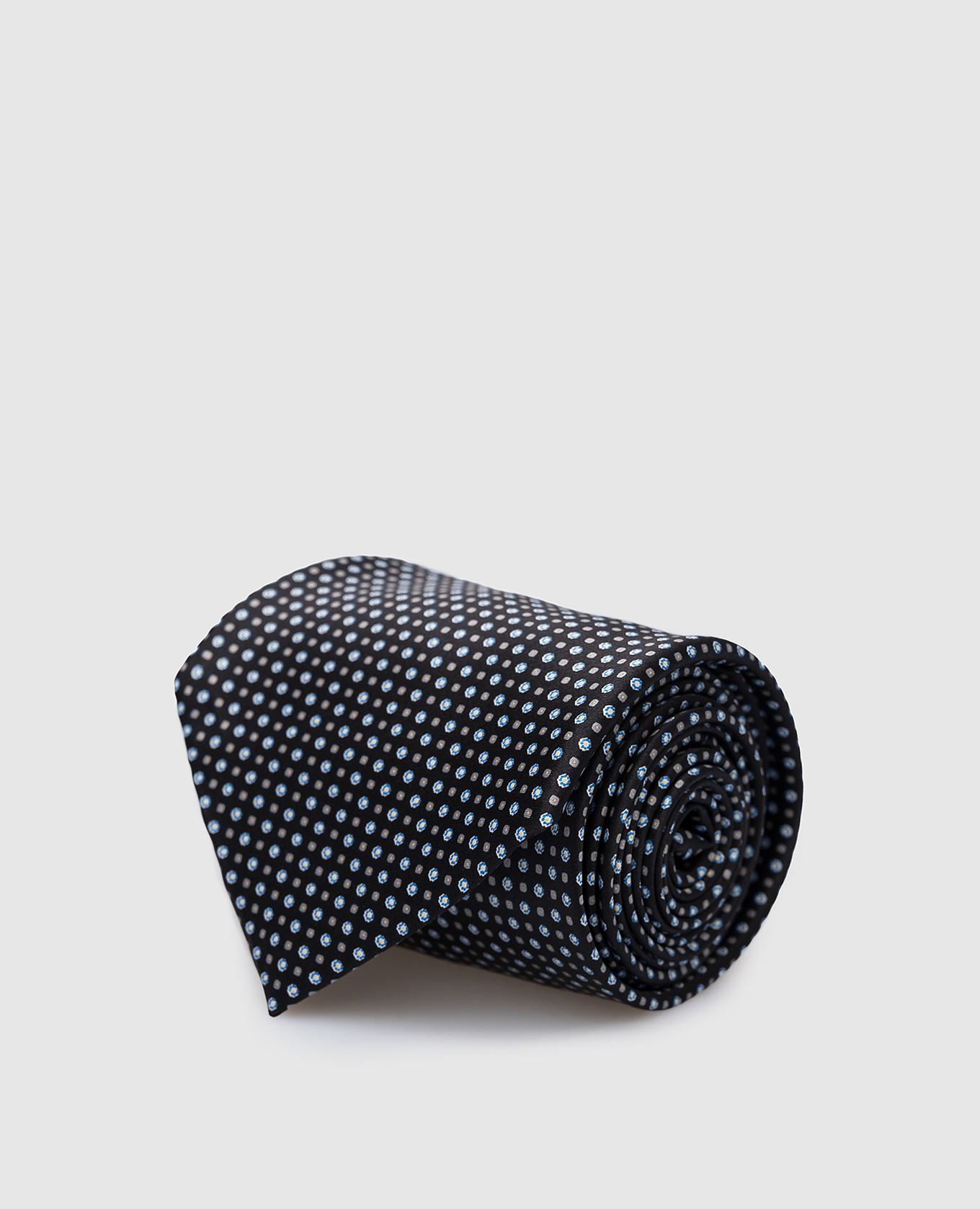 

Black patterned silk tie Stefano Ricci