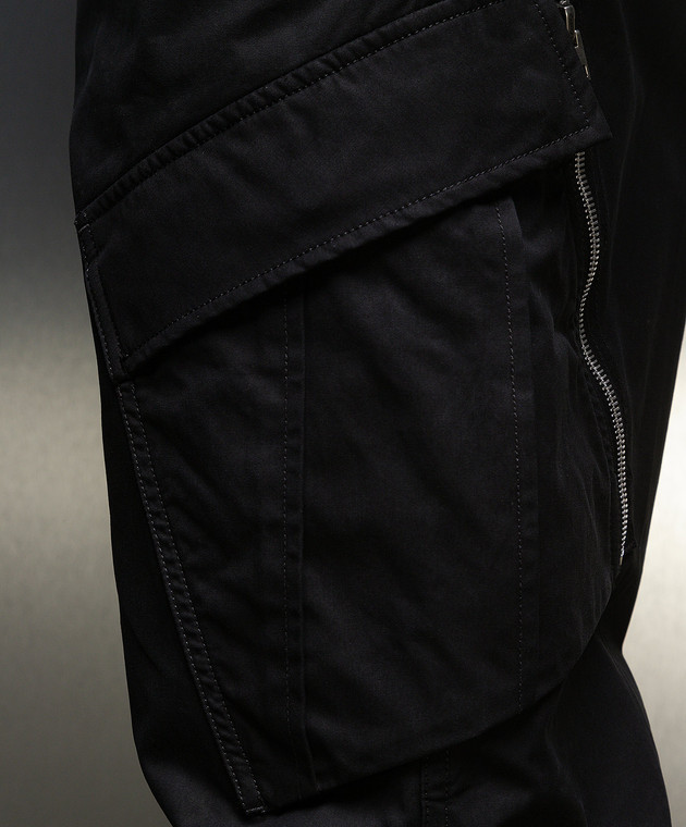 Tom Ford - Black cargo pants SCL003FMC054F23 - shop with