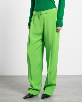 Victoria Beckham Green pants 1322WTR003727A