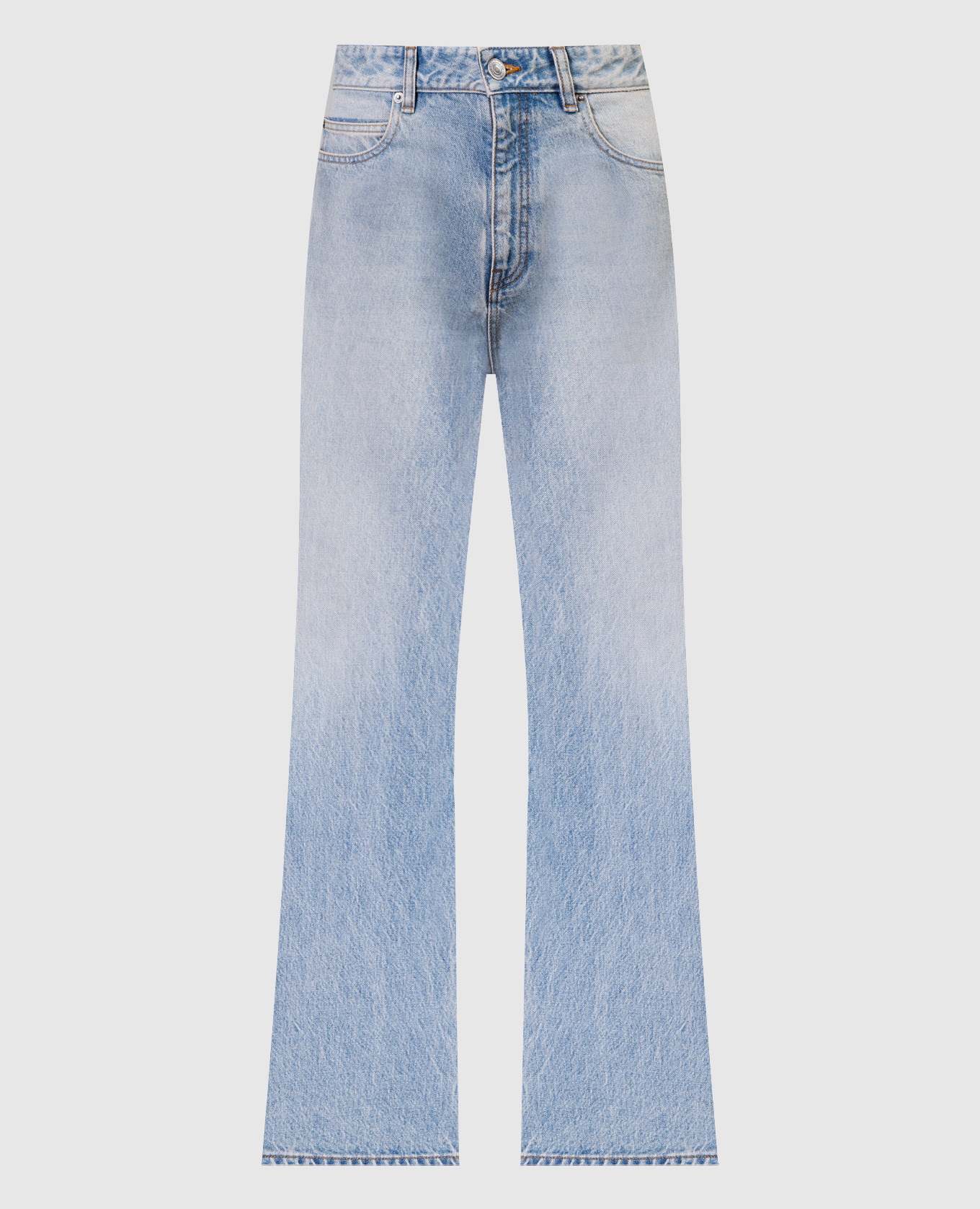 BALENCIAGA｜JEANS (775621 TJW79 4076) Balenciaga Denim Flared Jeans | Balardi