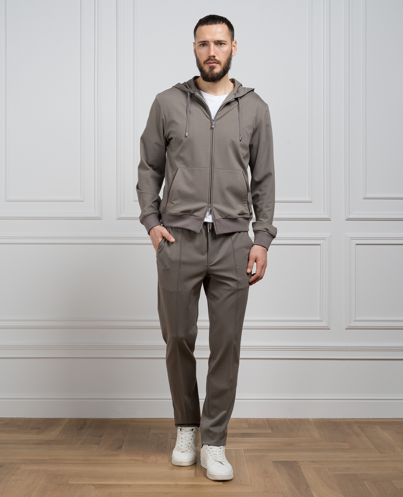 

Brown sports jacket MATTHEW FELPA MooRER