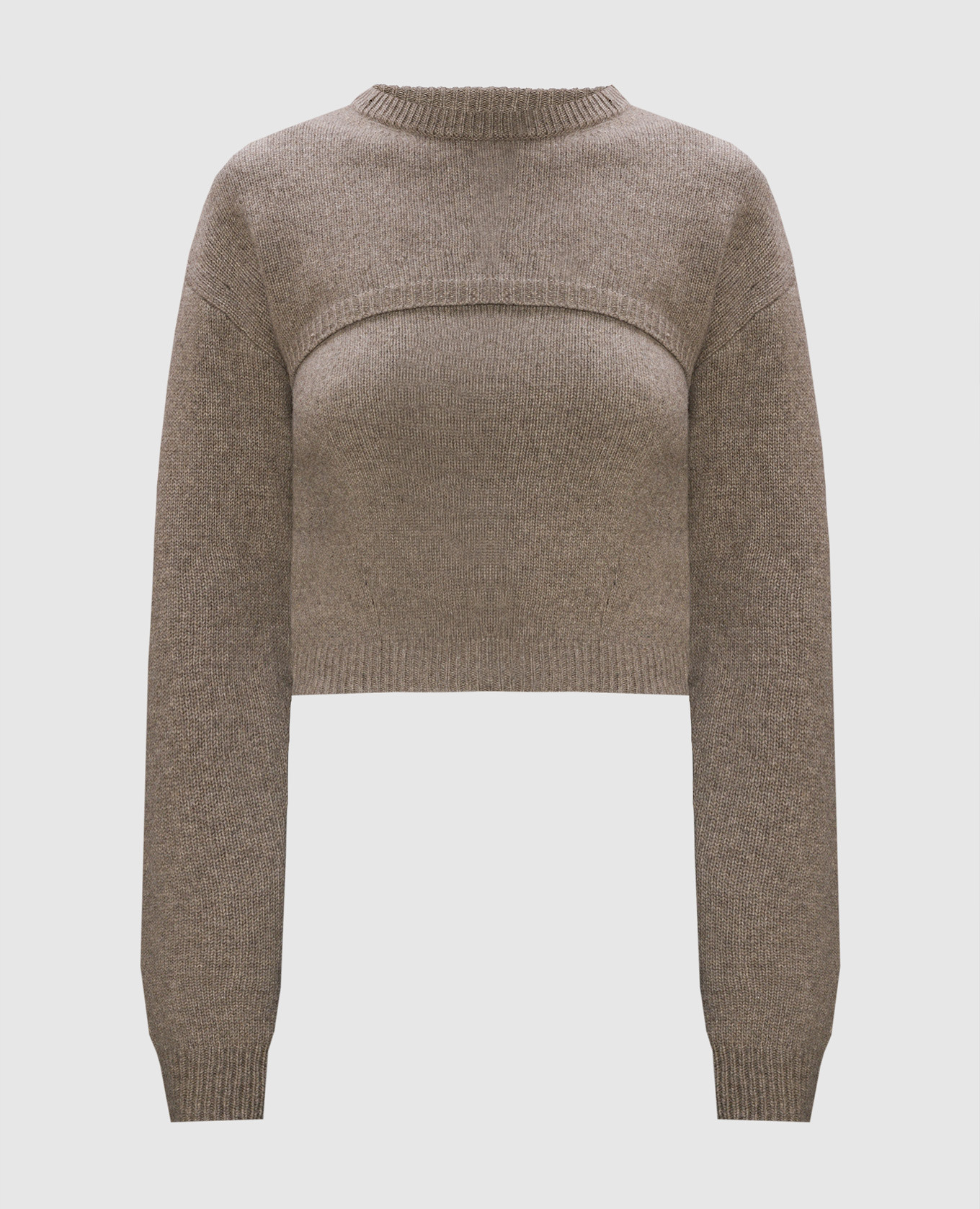 

Gray sweater-transformer Juun.j, Серый