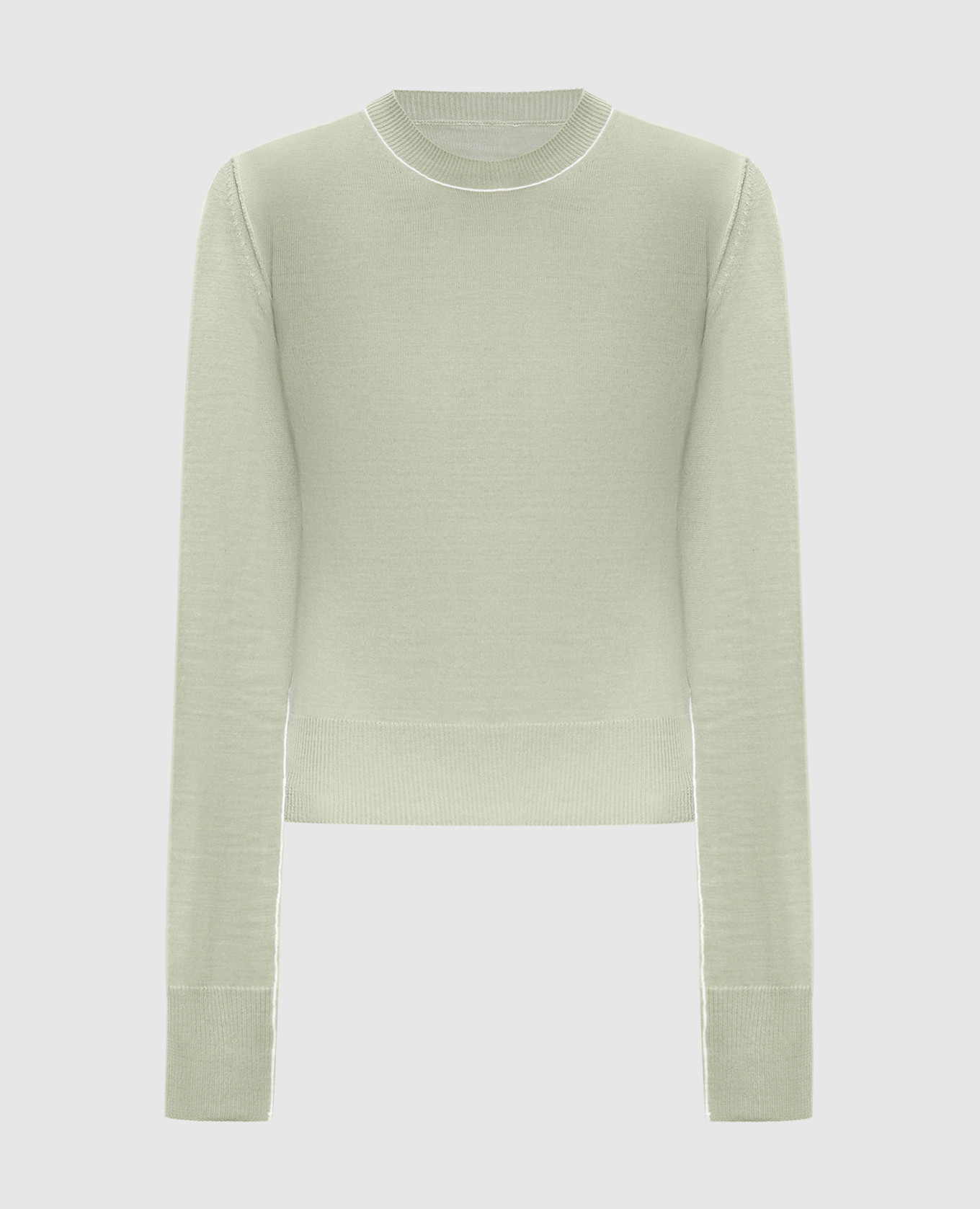 

Green jumper with accent seams Maison Margiela MM6