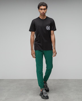Dolce&Gabbana Green logo joggers GVXQHTG7F2G