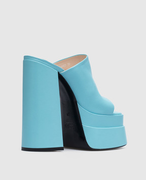 Babe Pay Pls Light blue leather sandals 2249076069