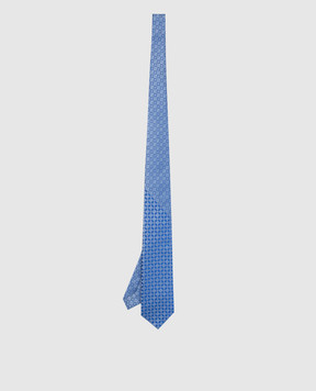 Stefano Ricci Blue patterned silk tie CCXDD44201