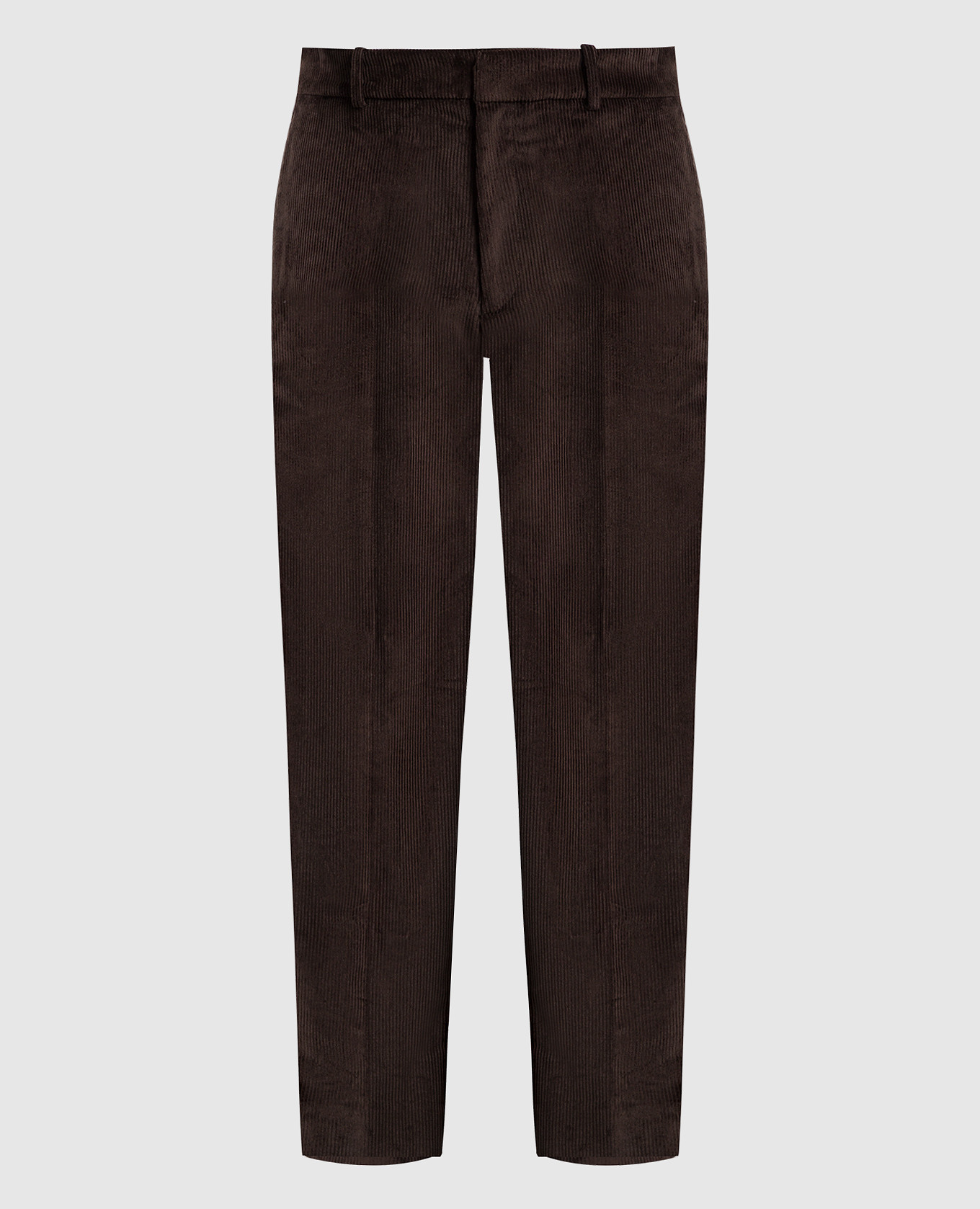

Dark brown corduroy pants Moncler, Коричневый