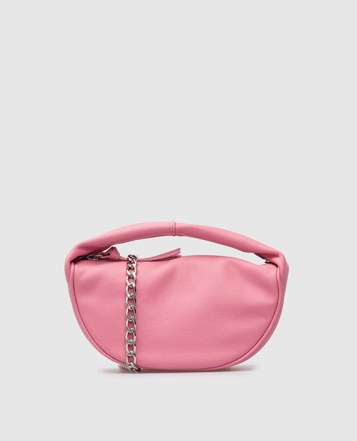【送料&関税込】By Far Baby Cush Pink llic Leather Handb 83bad851-4ce9-4c62-aceb-