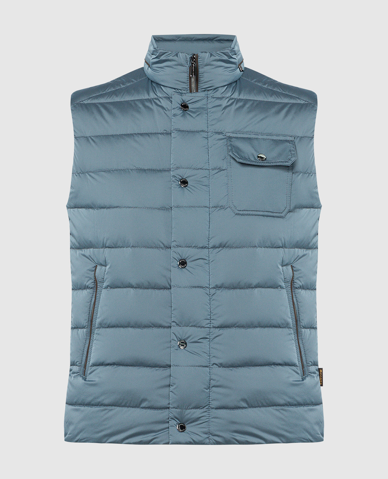 

Blue down vest MORFEO MooRER, Синий