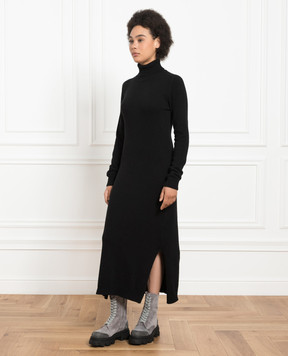 Babe Pay Pls Black cashmere dress MD9721307341R