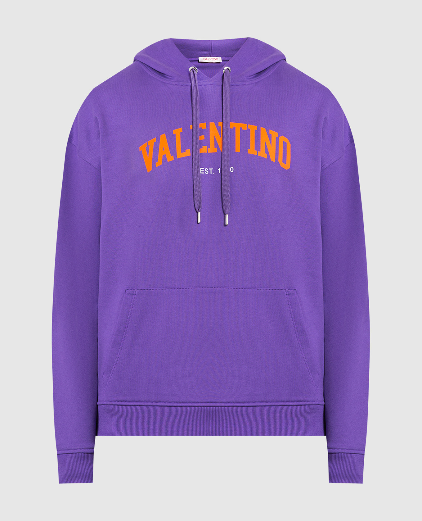 

Purple hoodie with logo print Valentino, Violet